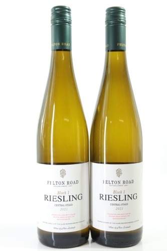 (2) 2021 Felton Road Block 1 Riesling, Bannockburn