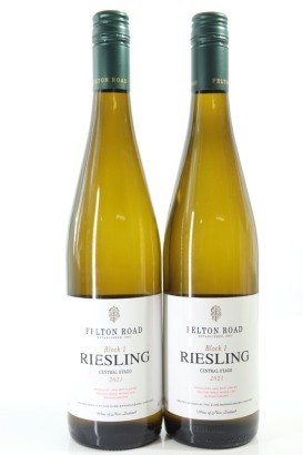 (2) 2021 Felton Road Block 1 Riesling, Bannockburn