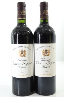 (2) 2005 Chateau Beau-Sejour Becot, Saint-Emilion Grand Cru