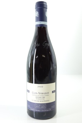 (1) 2022 Domaine Anne Gros Clos de Vougeot Grand Cru Le Grand Maupertui, Cote de Nuits [JM95-98]