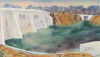 DORIS LUSK Imagined Projects III, Dam with Lake