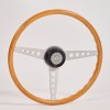 A Replica Wooden Steering Wheel