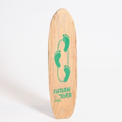 An Original Green Nash Fifteen Toes Skateboard
