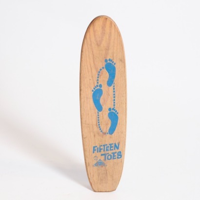 An Original Blue Nash Fifteen Toes Skateboard