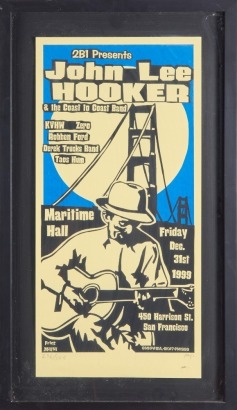 A John Lee Hooker Gig Poster