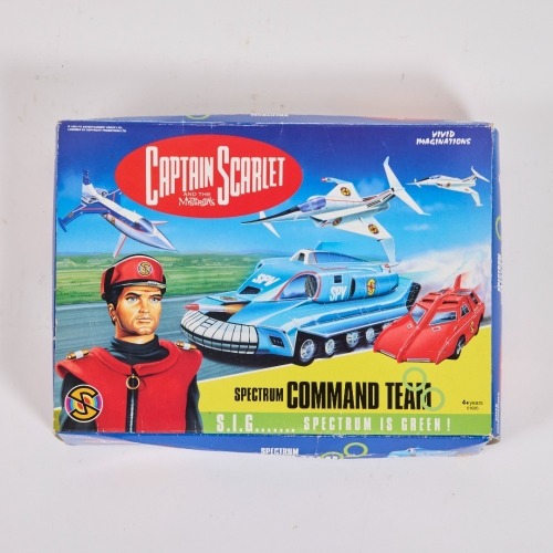 A 1993 Captain Scarlet Spectrum Command Team Set, Boxed