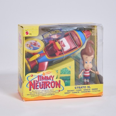 A 2001 Jimmy Neutron Strato XL Toy by Mattel, boxed