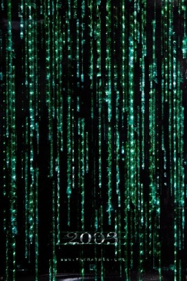 A Matrix Reloaded (2003) Holographic Poster