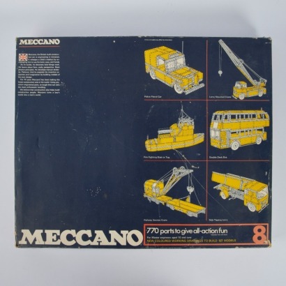 An Original Meccano No. 8 Set complete in box