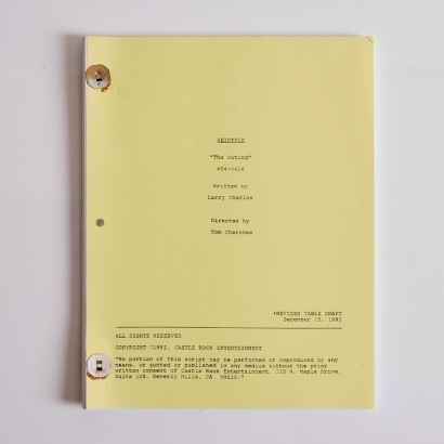 A Cast & Crew Seinfeld Script