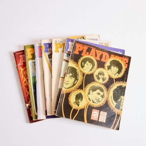 A lot of Playdate Magazines incl. a Jimi Hendrix & John Lennon Cover