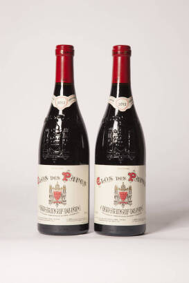 (2) 2012 Clos des Papes Chateauneuf du Pape
