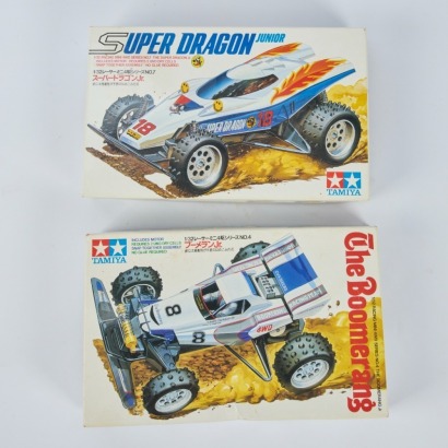 A Pair of 1980s Tamiya 4WD Kits