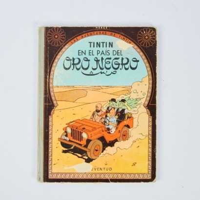 A Tintin First Edition In Spanish