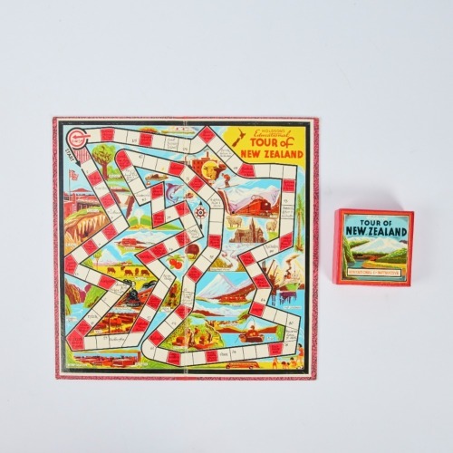 A c. 1960 Holdson Tour Of New Zealand Board Game