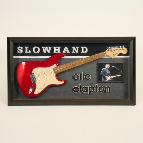 An Eric Clapton Signed Guitar