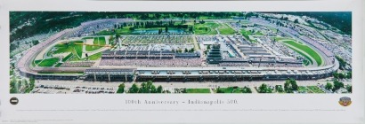 An Indianapolis 500 Panorama Poster