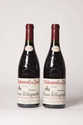 (2) 2009 Domaine du Vieux Telegraphe La Crau Chateauneuf du Pape
