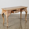 A Whitewashed French-Style Console Table - 2