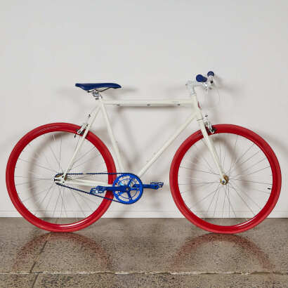 A Peroni Promotional Fixed Gear Bicycle