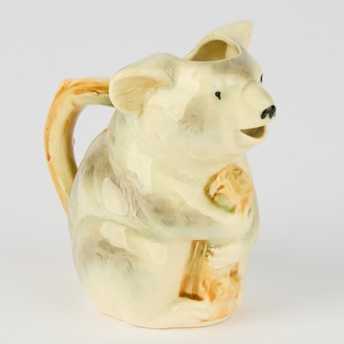 A Japanese Marutomo Ware Koala Jug