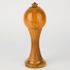 A Hand-Turned Rimu and Walnut Pedestal Trinket Box