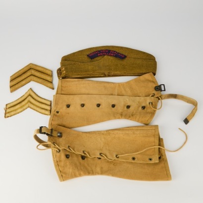 A Collection of World War II Paraphernalia