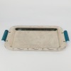 An Italian Stainless Steel Serving Tray by Tomasini