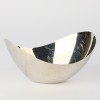 A Georg Jensen Stainless Leaf Bowl