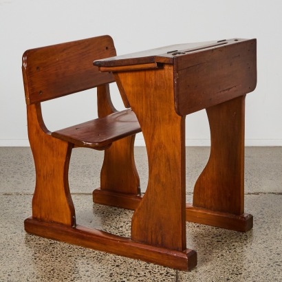 A Vintage School Desk