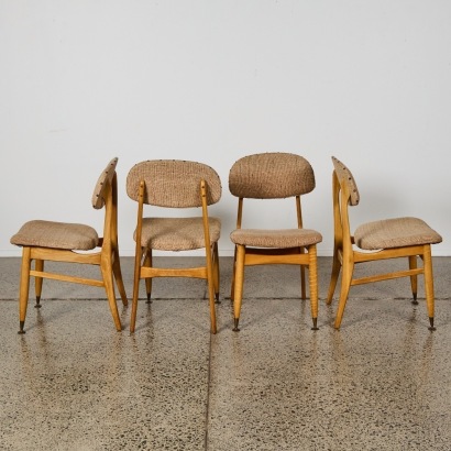 A Set of Four Chiswell Mid Century Dining Chairs A/F