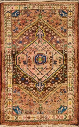 A Vintage Persian Hamadan Wool Rug