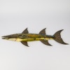 A Handmade Metal Fish Sculpture