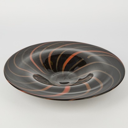 A Hand Blown Centrepiece Bowl