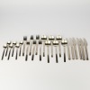A Henning Koppel for Georg Jensen 'New York' 24-Piece Stainless Steel Flatware Service