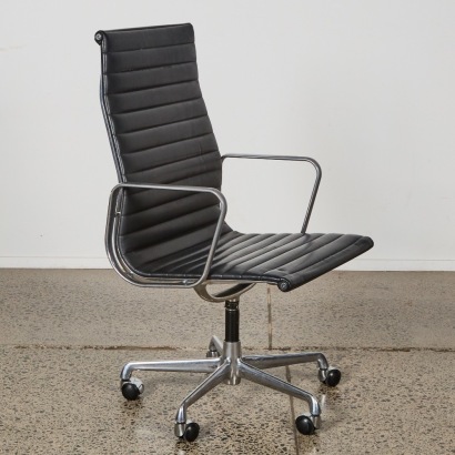 An Eames EA-109 Aluminium Group Chair By ICF