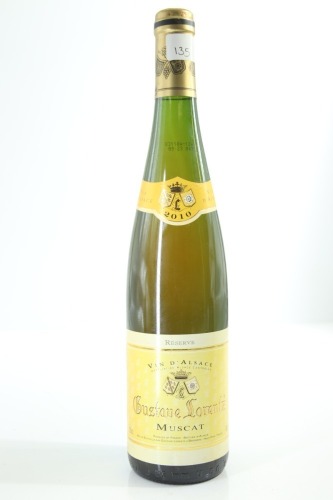 (1) 2010 Gustave Lorentz Muscat Reserve, Alsace
