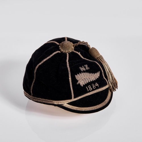 An Honours Cap Made for a Member of the 1884 New Zealand Representative Rugby Team