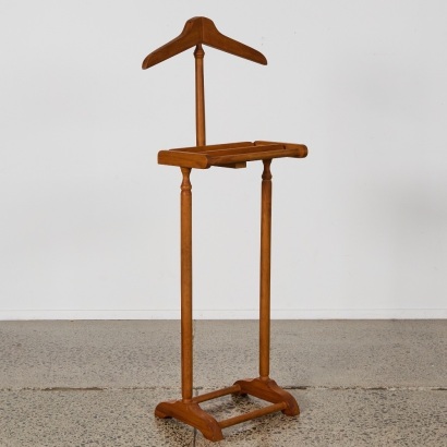 A Wood Valet Stand