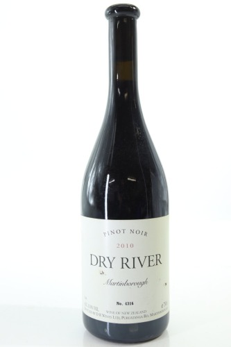 (1) 2010 Dry River Pinot Noir, Martinborough