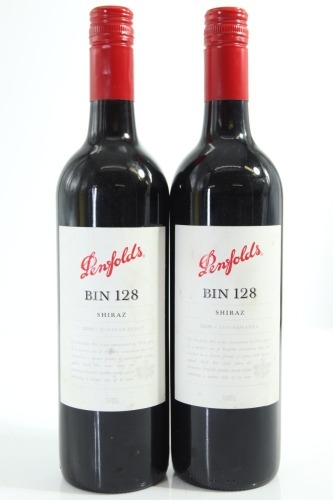 (2) 2008 Penfolds Bin 128 Shiraz, Coonawarra