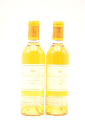 (2) 1998 Chateau d'Yquem, Sauternes [JR18] [RP95] 375ml