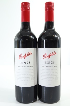 (2) 2005 Penfolds Bin 28 Kalimna Shiraz, South Australia