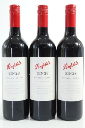 (3) 2005 Penfolds Bin 28 Kalimna Shiraz, South Australia
