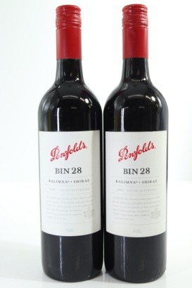 (2) 2008 Penfolds Bin 28 Kalimna Shiraz, South Australia