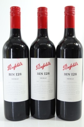 (3) 2007 Penfolds Bin 128 Shiraz, Coonawarra