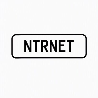A 'NTRNET' Personalised Plate