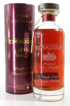 (1) 2000 Edradour Natural Cask Strength Bottled 2015 Single Malt Scotch Whisky, Highlands, 58.1% ABV (GB) (MS)