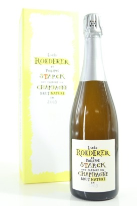 (1) 2009 Louis Roederer et Philippe Starck Brut Nature, Champagne (GB)