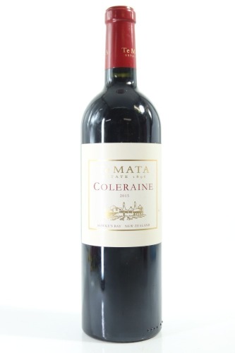 (1) 2015 Te Mata Estate Coleraine, Hawke's Bay